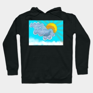 Sun and Clouds Hoodie